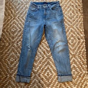Lucky Brand high rise mom jean Drew- Longs